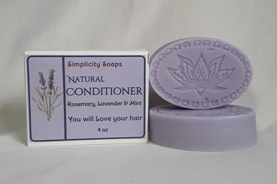 Hair Conditioner Bar, Simplicity soaps