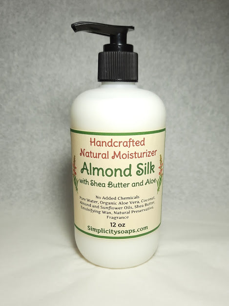 Natural moisturizing lotion - Almond Silk - 1