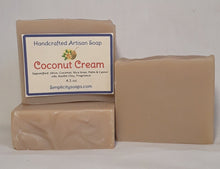 Load image into Gallery viewer, Coconut Cream Soap, Natural Soap,
