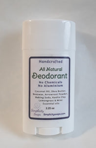 Natural Deodorant chemical free deodorant, pure deodorant, chemical free deodorant